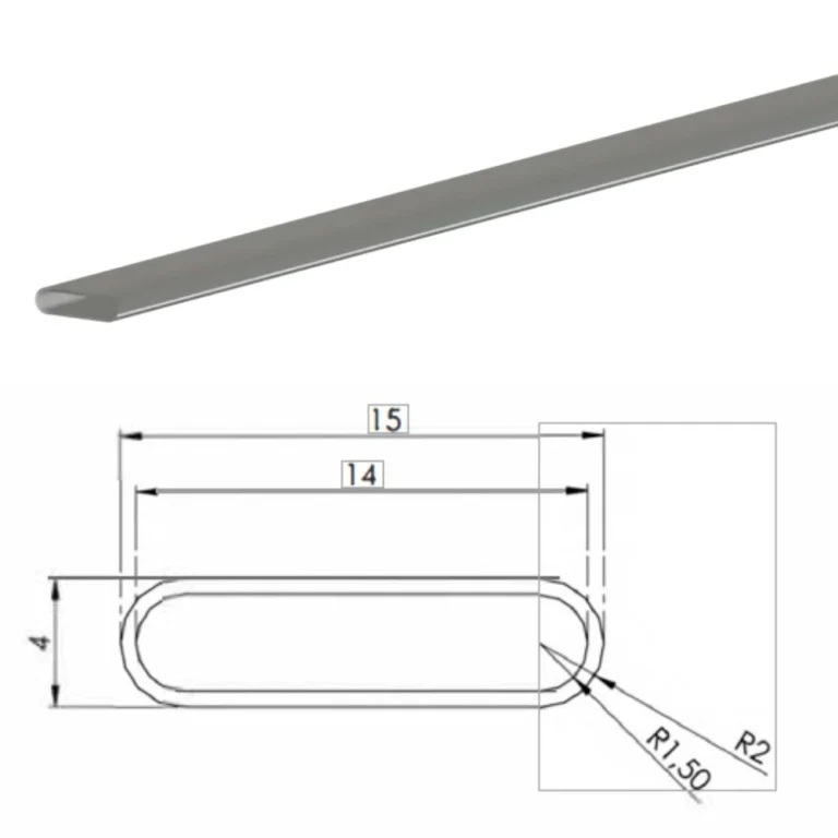 Cámara plana para eje expansible neumático de 15 mm