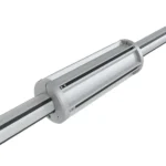 Eje adaptador con brida de Ø70 a Ø152 mm para eje expansible neumático
