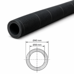 Cámara tubular 30x40 mm para eje expansible neumático